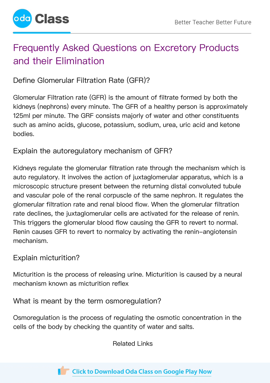 NCERT Solutions for Class 11 Biology Chapter 16
