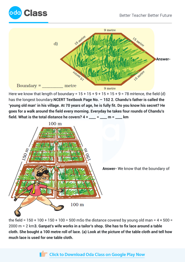 NCERT Solutions for Class 4 Maths Chapter 15